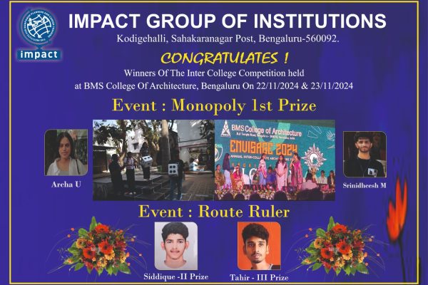 IMPACT Group of Institutions at Glimpses of ENVISAGE 24!
