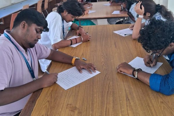 Essay writing competition for students, successfully completed at Library On 06/08/2025