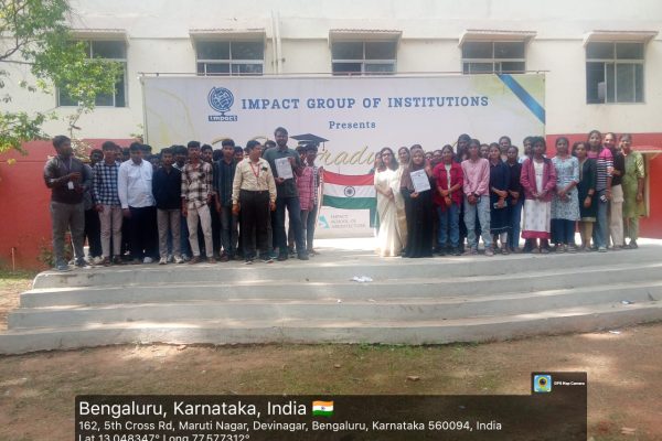 National Constitution Day was proudly celebrated at Impact Group of Institutions under the NSS Committee