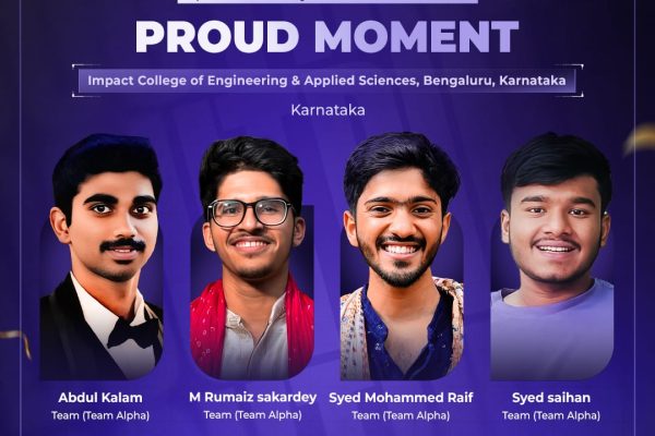 A proud moment for Impact College of Engineering & Applied Sciences 🎉