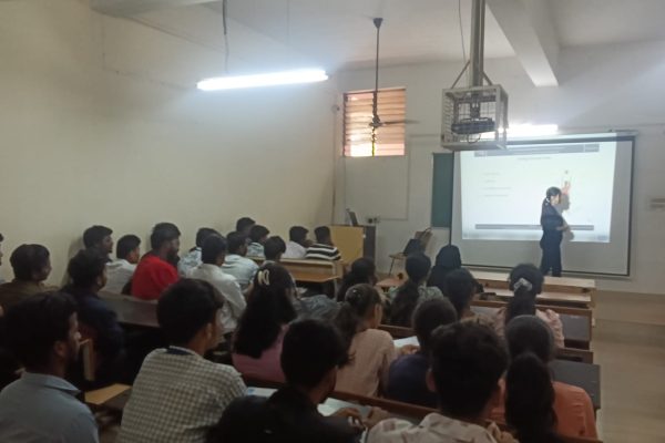 Day 2 of the Communication Skills Training for 1st year students was successfully conducted in association with EduBridge, Capgemini, and SAP.