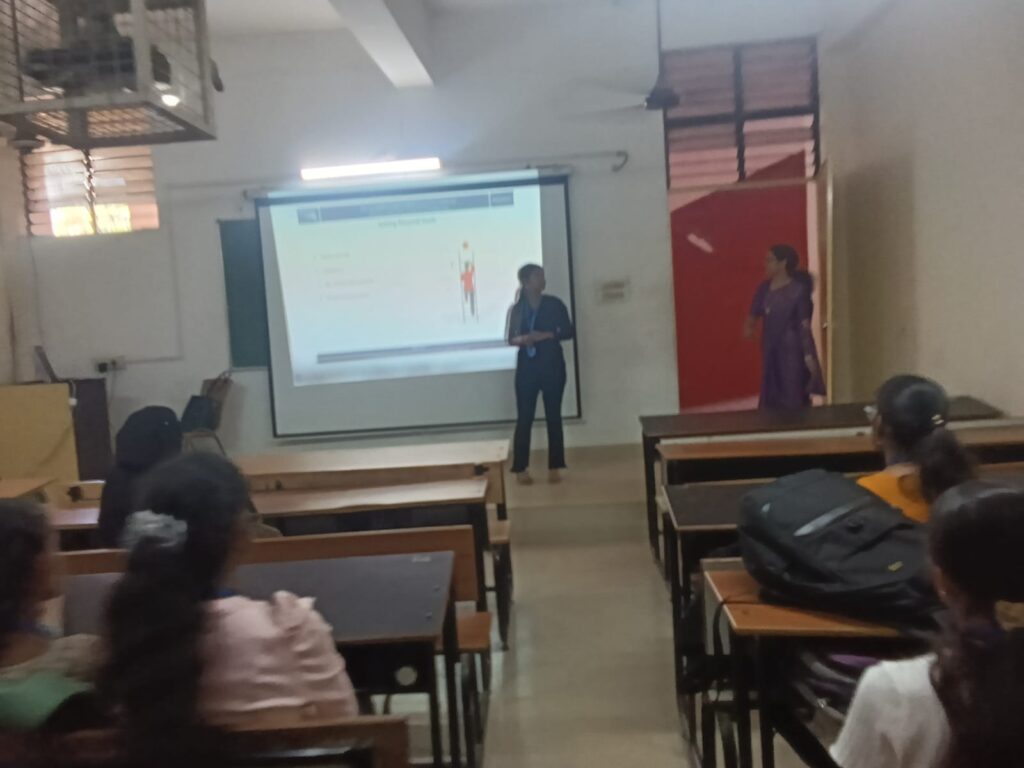 Day 2 of the Communication Skills Training for 1st year students was successfully conducted in association with EduBridge, Capgemini, and SAP.