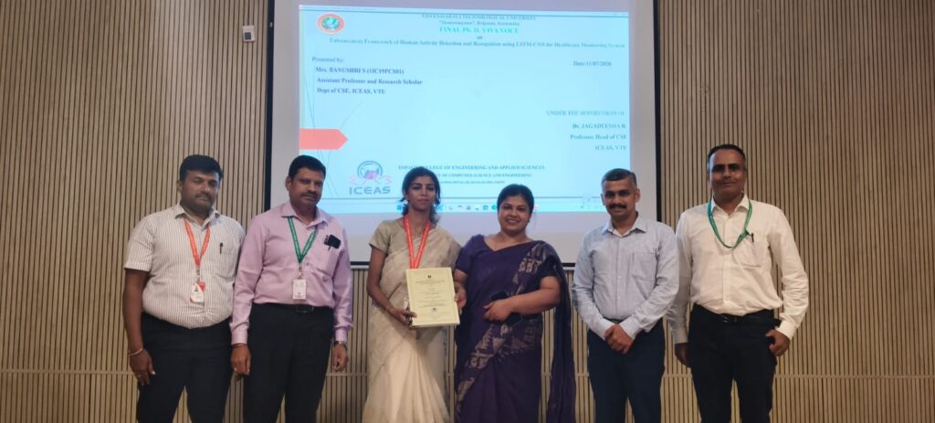 🎉 Congratulations to Dr. Banushri S on the successful completion of her Ph.D.! 🌟