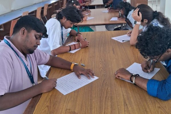 Essay writing competition for students, successfully completed at Library On 06/08/2025