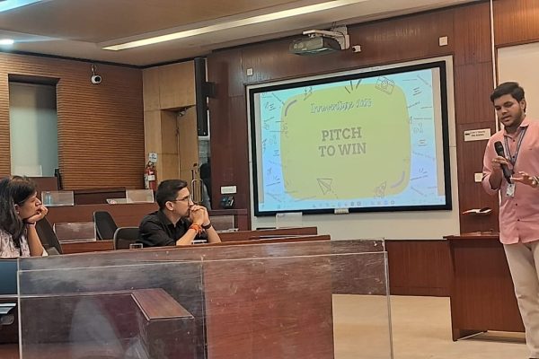 🚀 Proud moment for 5th Sem BE students from ICEAS as they pitch their innovative startup ideas at IIM Bangalore!🚀
